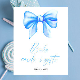 BLAUE BOW BOOKS CARDS UND GIFTS Poster