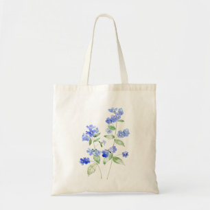 Blaue Brunnera Blume Wildblume Tasche