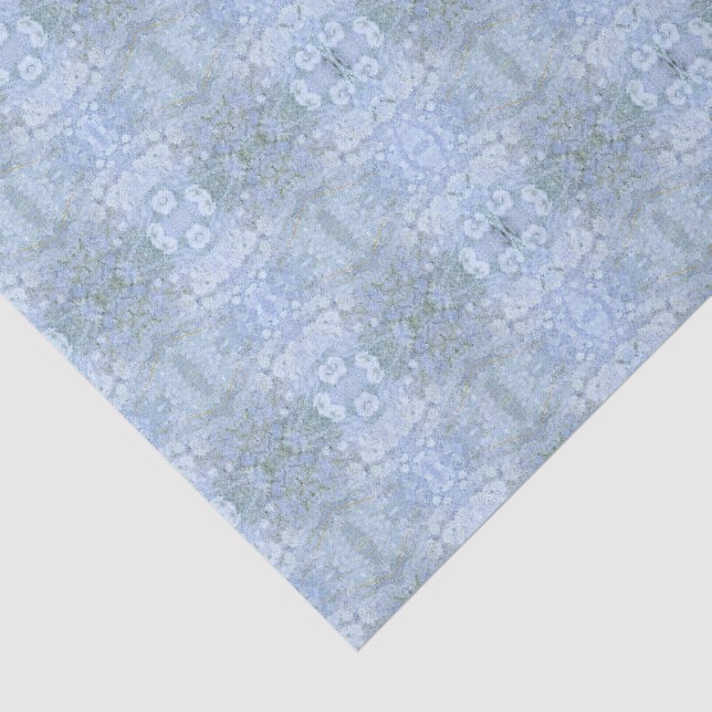 Blaue Buchenbaumrinde Seidenpapier (Ausschnitt)