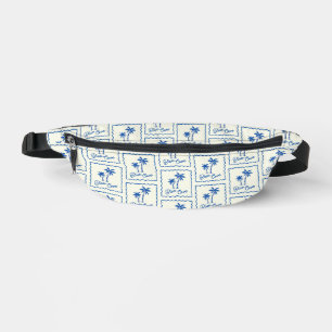Blaue Bucht Bauchtasche