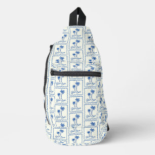 Blaue Bucht Crossbody Bag