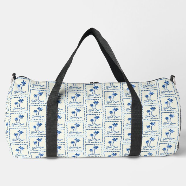 Blaue Bucht Duffle Bag (Vorderseite)