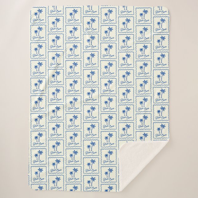 Blaue Bucht Sherpadecke (Vorderseite)