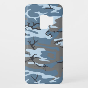 Blaue Camouflage Case-Mate Samsung Galaxy S9 Hülle
