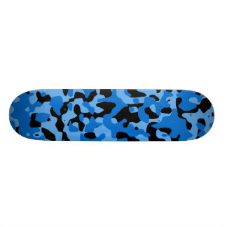 Blaue Camouflage Skateboard
