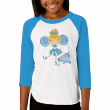 Blaue Cheerleader