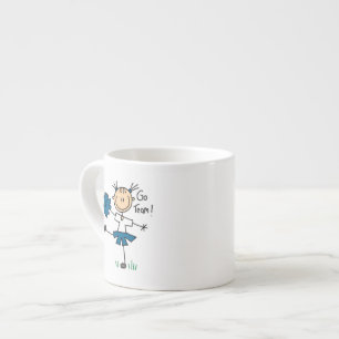 Blaue Cheerleader T-Shirts und Geschenke für das T Espressotasse