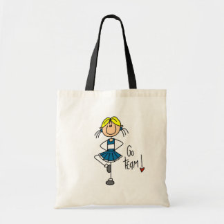 Blaue Cheerleader-T-Shirts und Geschenke Tragetasche