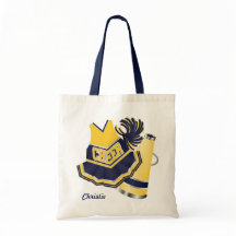 Blaue Cheerleading Taschen-Tasche