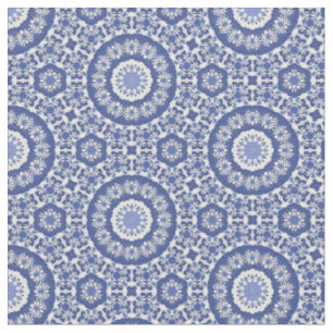 Blaue Chinoiserie quadratischer Zuhause-Dekorator Stoff