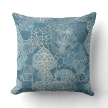 Blaue Cottage-Geometrie