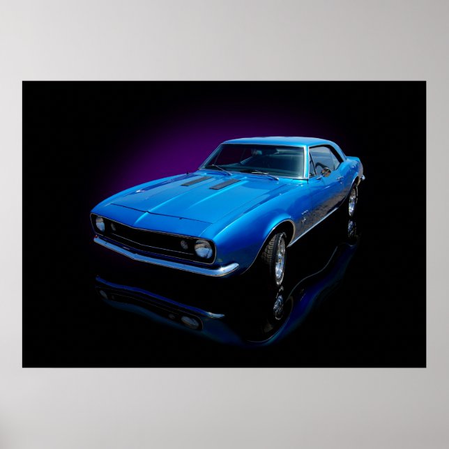 Blaue Coupe 1967 Poster (Vorne)