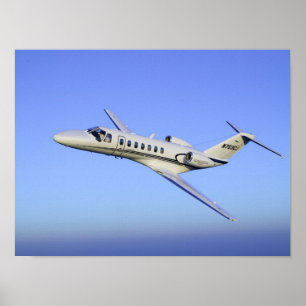 Blaue Dämmerung CJ3 Poster