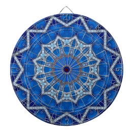 Blaue Dekorative Dartscheibe