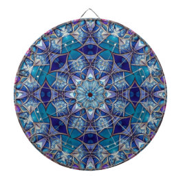 Blaue Dekorative Dartscheibe