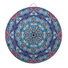 Blaue Dekorative Dartscheibe