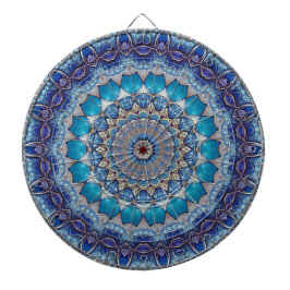 Blaue Dekorative Dartscheibe