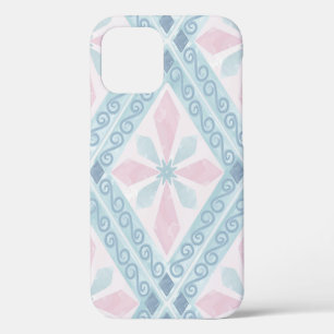 Blaue Diamant-Geometrie Case-Mate iPhone Hülle
