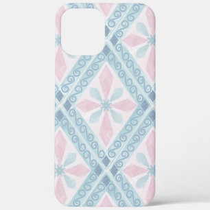 Blaue Diamant-Geometrie Case-Mate iPhone Hülle