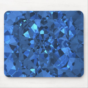 Blaue Diamanten Mousepad