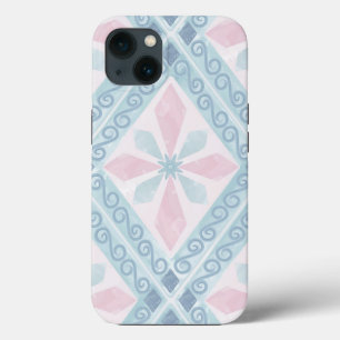blaue Diamantmuster Case-Mate iPhone Hülle