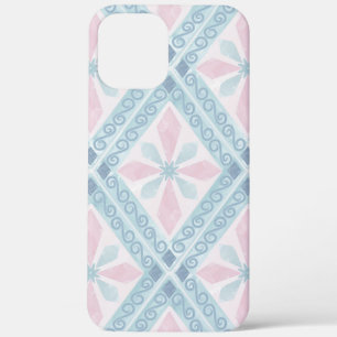 blaue Diamantmuster Case-Mate iPhone Hülle