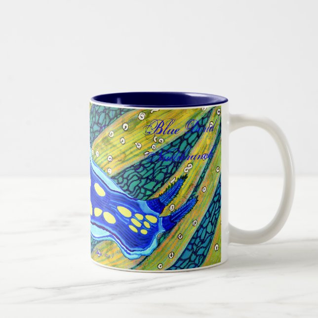 Blaue Dorid Tasse (Rechts)