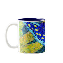 Blaue Dorid Tasse
