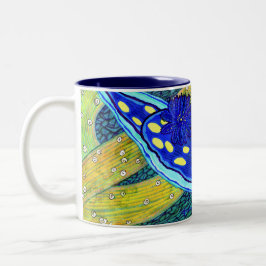 Blaue Dorid Tasse
