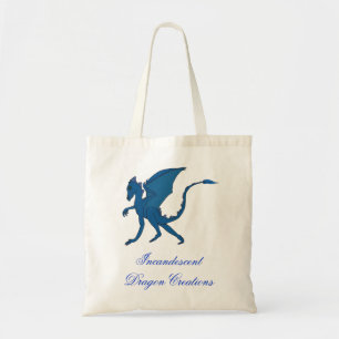 Blaue Drache-Tasche - durch IDC - Script Version Tragetasche