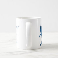Blaue Drache-Tasse durch Incandescnet