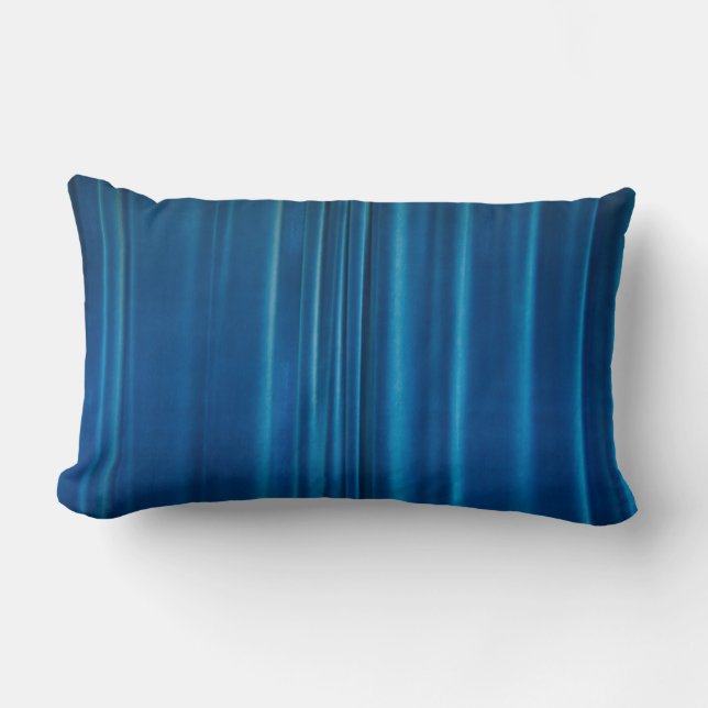 Blaue Drachen Lendenkissen (Vorderseite)
