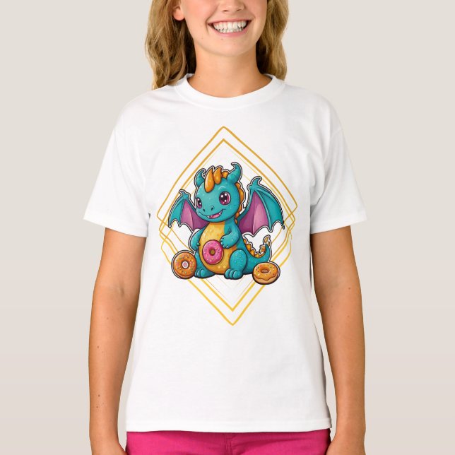 Blaue Drachenblume T-Shirt (Vorderseite)
