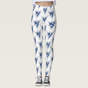 Blaue Drachendarstellung Leggings