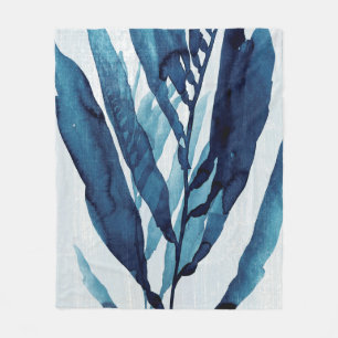 Blaue Drift I Fleecedecke