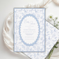 Blaue Dschungelsafari-Vintage-Babyparty