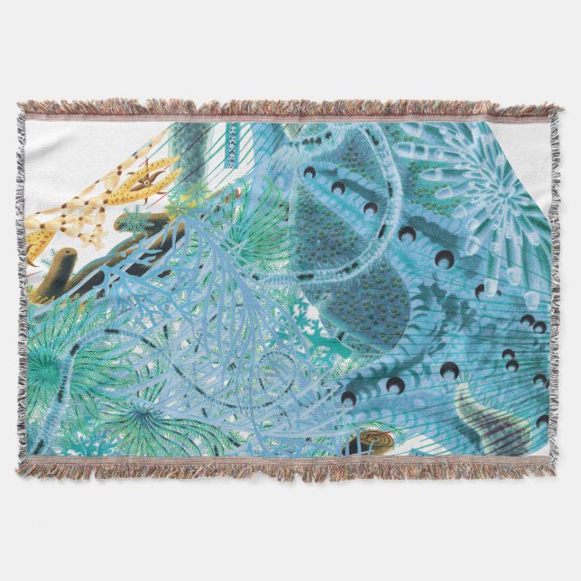 Blaue Echinodermen des Great Barrier Reef | Vintag Decke (Vorderseite)