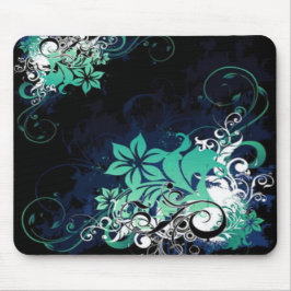 blaue Ecke Mousepad