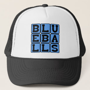 Blaue Eier, Blaue Hoden Truckerkappe