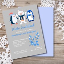 Blaue Eisbär im Winter