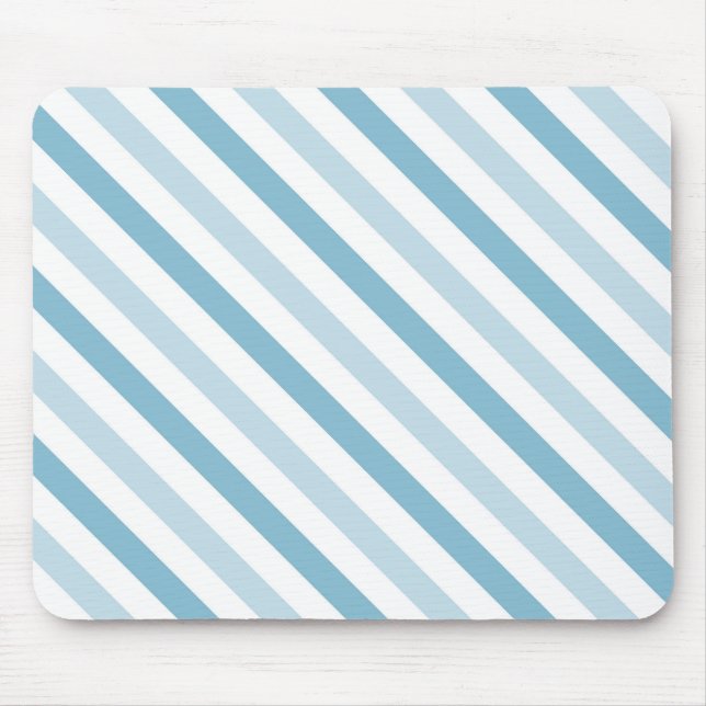 Blaue Eisstreifen Mousepad (Vorne)