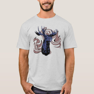 Blaue Elche T-Shirt