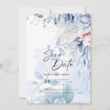 Blaue Eleganz Hochzeitsserie