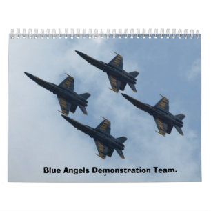 Blaue Engels-Demonstrations-Team-Kalender 2013. Kalender