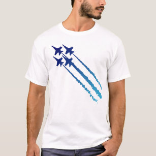 Blaue Engels-Diamant-T - Shirt