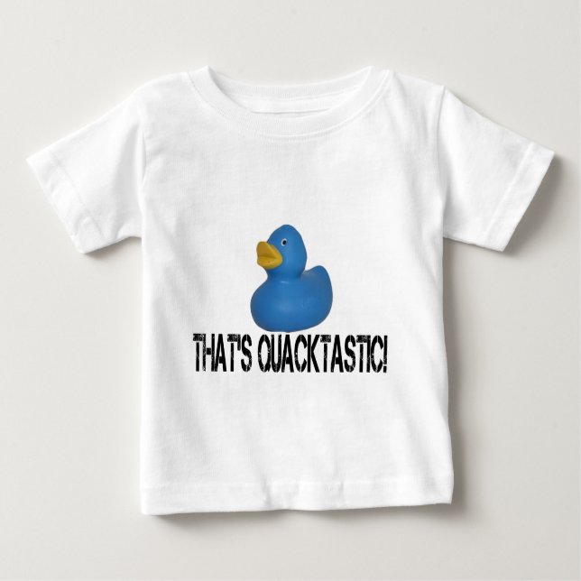 Blaue Ente Baby T-shirt (Vorderseite)