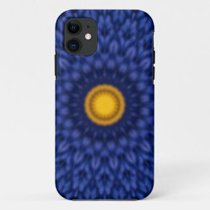 Blaue Ente mit gelbem Kaleidoskop Case-Mate iPhone Hülle