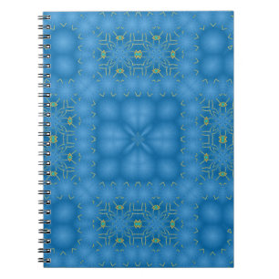 Blaue Erinnerungen Notizblock