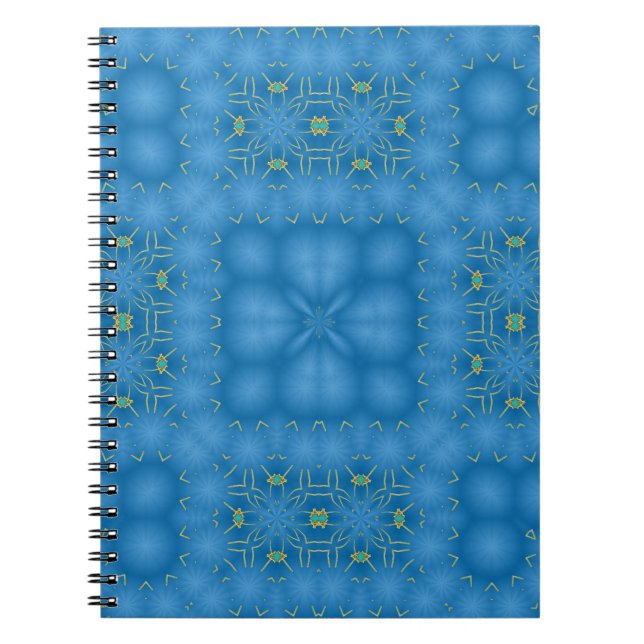Blaue Erinnerungen Notizblock (Vorderseite)
