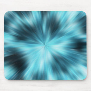 blaue Explosion Mousepad